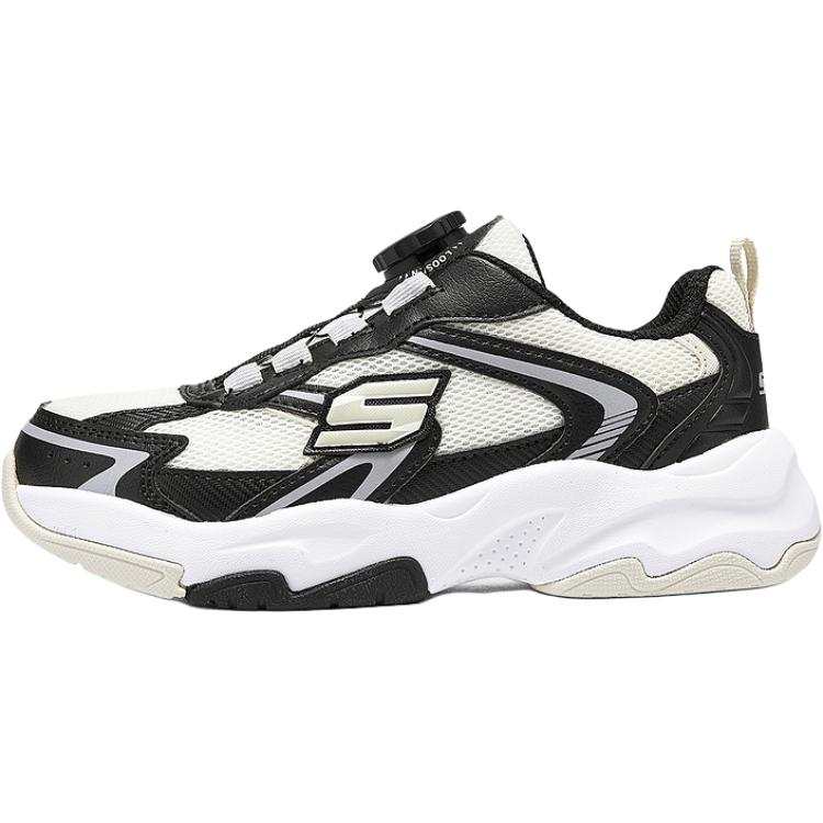 Skechers Kids Slip Resistant Cushioning Slip Resistant Cushioning Low top Kids Lifestyle Shoes Black/Gray Kids'
