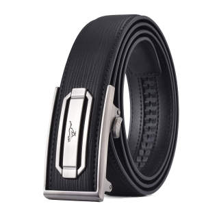 SEPTWOLVES Alloy Split Cow Leather Belts Men's 3.5cm