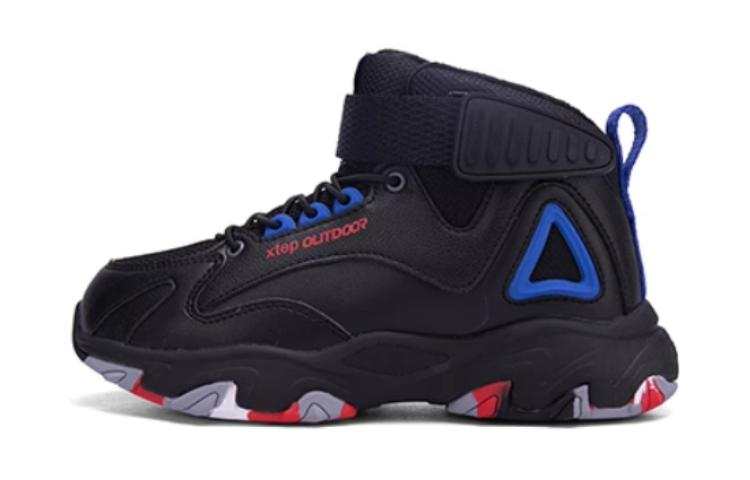 XTEP XTEP Mid top Running Shoes Black Teenagers