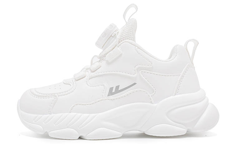 Warrior Slip Resistant Abrasion Resistant Low top Kids Lifestyle Shoes White Kids