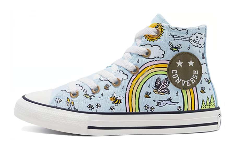 Converse Converse Chuck Taylor All Star High GS 'Summer Camp - Agate Blue'