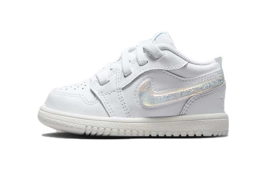 Jordan Jordan Air Jordan 1 Slip Resistant Cushioning Low top Toddler Shoes Summit White Infant And Toddler
