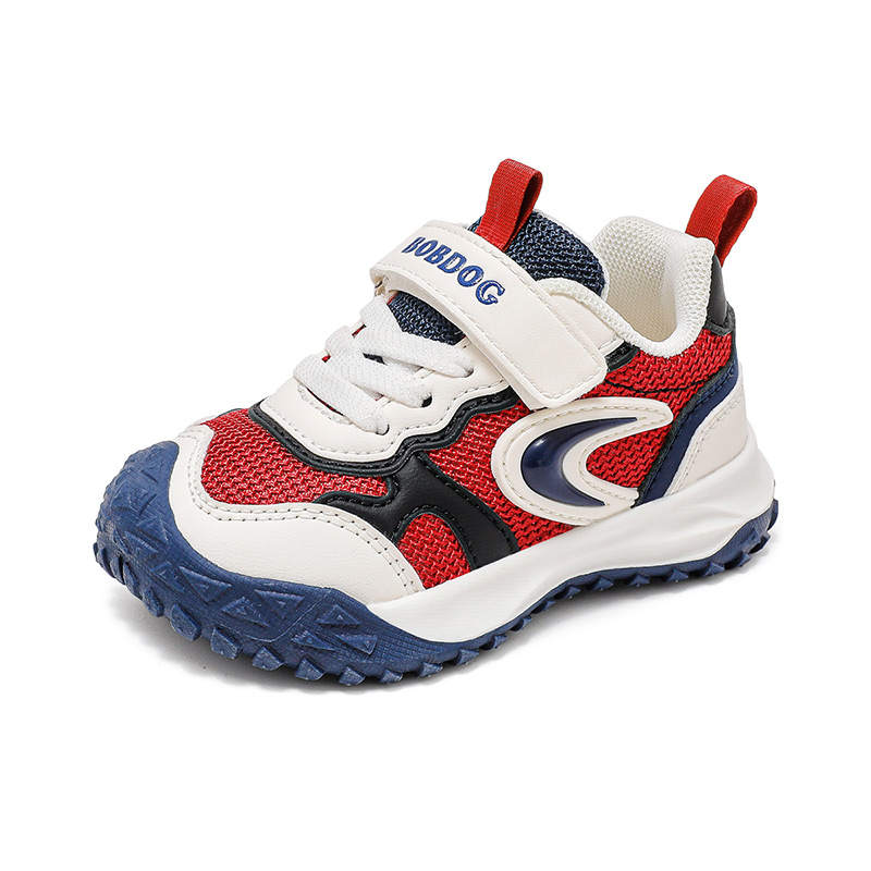 BOBDOG Slip Resistant Cushioning Abrasion Resistant Breathable Low top Kids Lifestyle Shoes Children Aged 3 7 Years Old