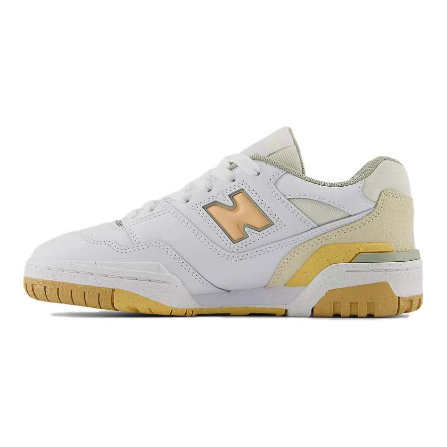 New Balance New Balance NB 550 Low top Kids' Skateboarding Shoes White Yellow Teenagers