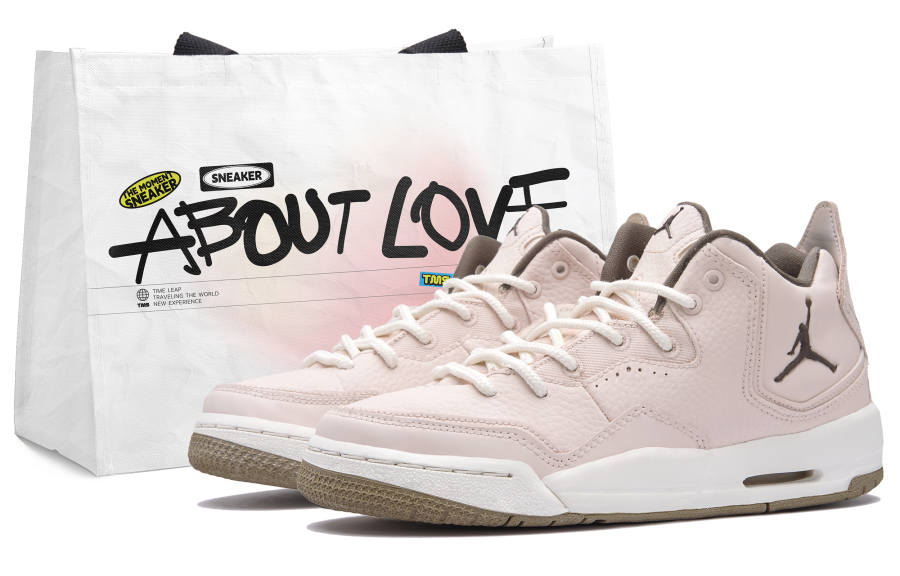 Jordan Jordan Courtside 23 Heart Bubble Gum Mid top Children's Basketball Shoes Pink Teenagers