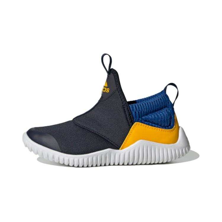 Adidas Adidas Rapidazen C Slip Resistant Low top Kids' Running Shoes Blue Yellow Children Aged 3 7 Years Old