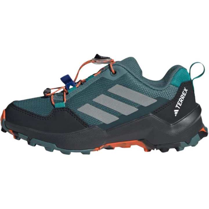 Adidas Adidas Terre Breathable Support Breathable Support Low top Kids' Outdoor Shoes Blue Green/Matte Silver/Black Teenagers