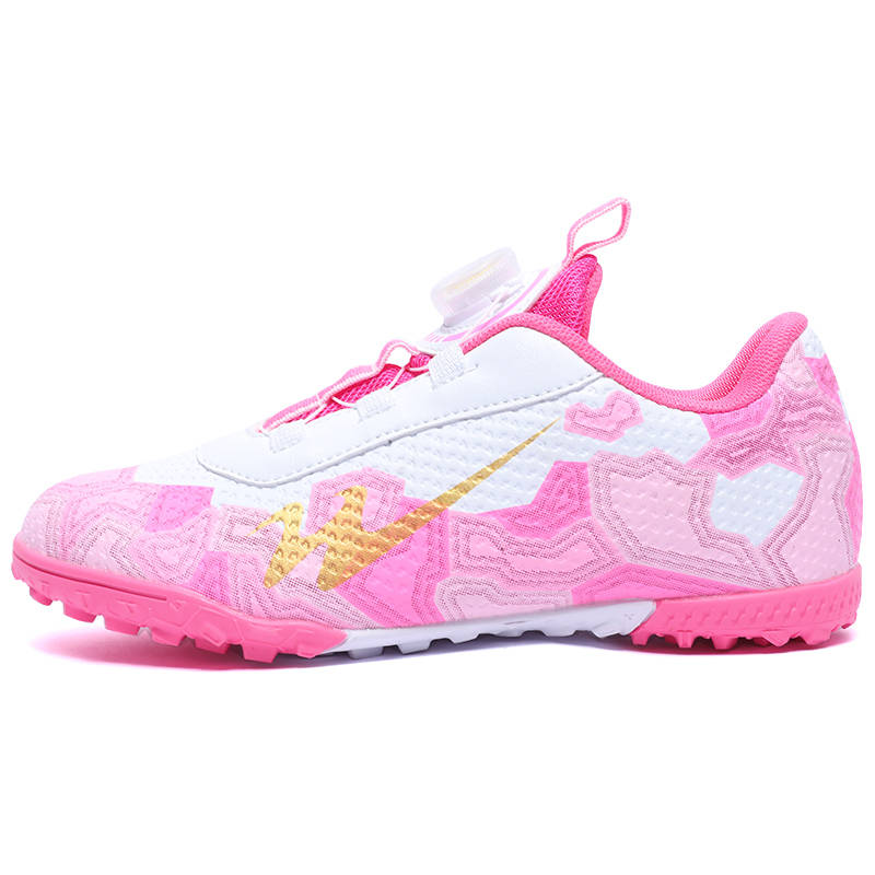 Binary Binary Low top Kids' Soccer Shoes White Pink Kids'