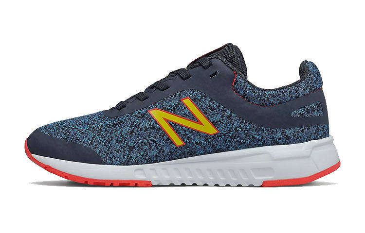 New Balance New Balance 455 V2 Comfortable Cushioning Abrasion Resistant Breathable Low top Kids' Running Shoes Blue Kids'