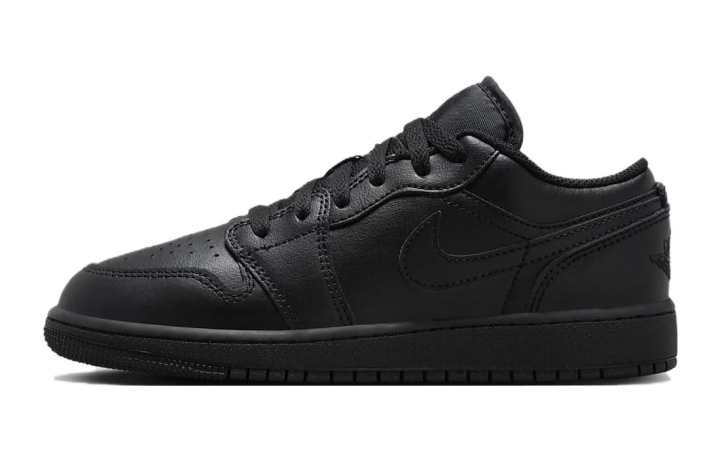 Jordan Jordan 1 Low Triple Black 2022 GS