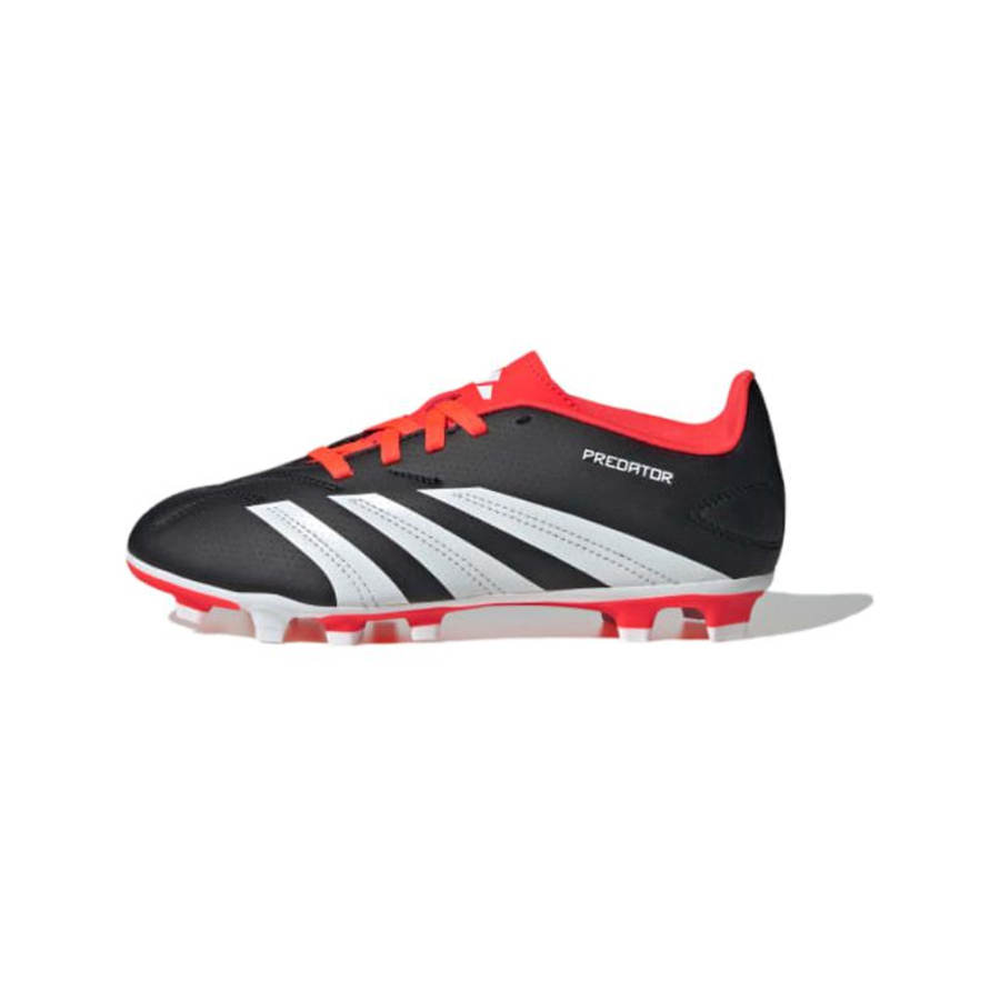 Adidas Adidas Predator CLUB Abrasion Resistant Abrasion Resistant Low top Kids' Soccer Shoes Black Red Kids'