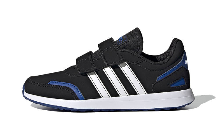 Adidas Neo Vs Switch 3 Breathable Low top Kids' Running Shoes Black Blue White Children Aged 3 7 Years Old