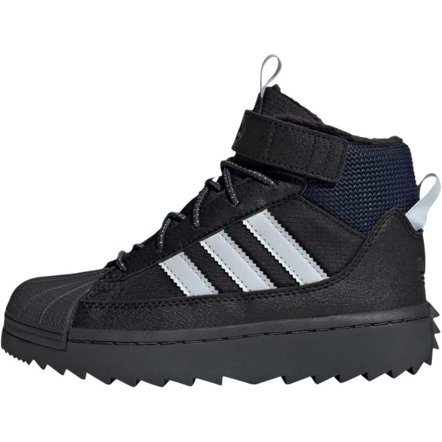 Adidas Originals Superstar Winter Trek Outdoor Shoes Black Kids'