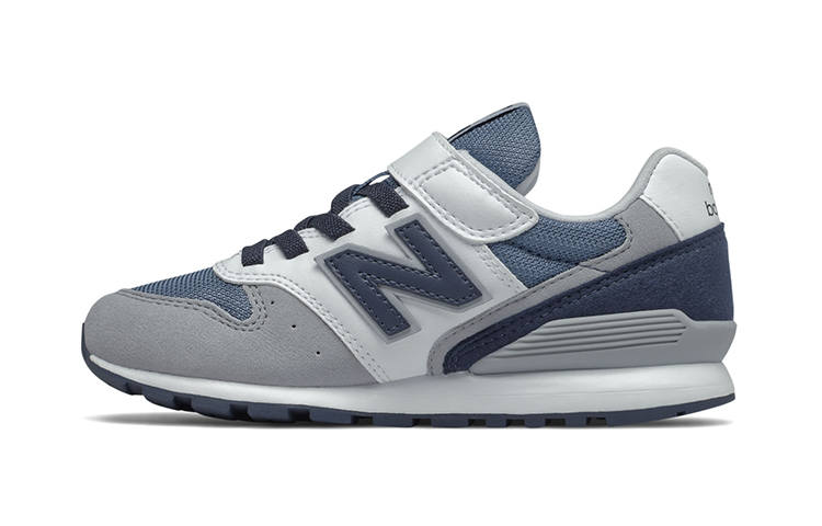 New Balance New Balance Comfortable Cushioning Low top Casual Shoes Gray Blue Kids'