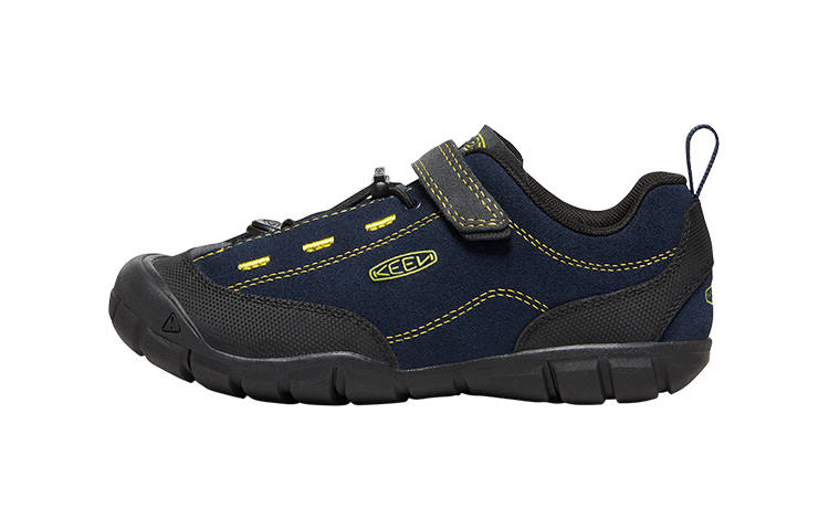 Keen Jasper Slip Resistant, Abrasion Resistant, Breathable Low top Kids' Outdoor Shoes Navy Blue Kids'