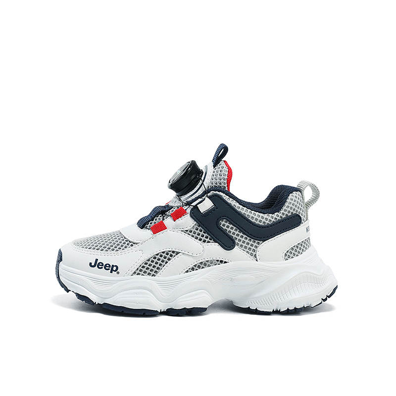 Jeep Textile, Synthetic Leather Slip Resistant Abrasion Resistant Low top Casual Shoes Kids'