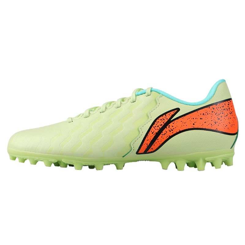 Li-Ning YOUNG Li Ning YOUNG Soccer Shoes Butterfly Pink Green Teenagers