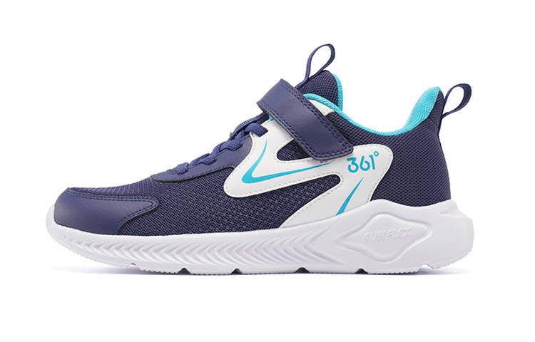 361°KIDS Synthetic Leather, Textile Low top Running Shoes Ink Blue Kids'