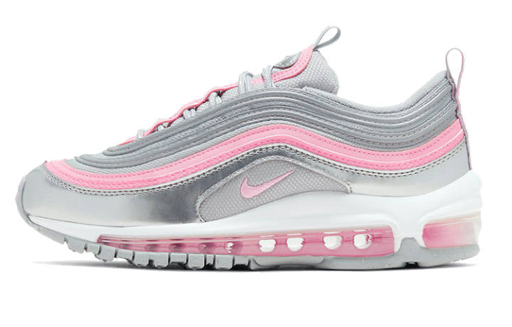 Nike Nike Air Max 97 Pink Silver GS