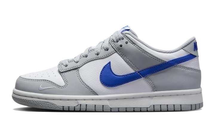 Nike Nike Dunk Low Mini Swoosh Wolf Grey Game Royal GS