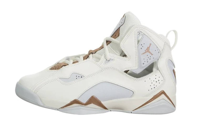 Jordan Jordan Air Jordan 7 True Flight Slip Resistant Cushioning Slip Resistant Cushioning High top Basketball Shoes White