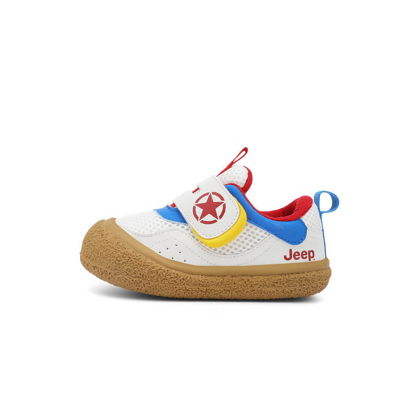 Jeep Synthetic Leather Low top Kids Lifestyle Shoes Children Aged 3 7 Years Old