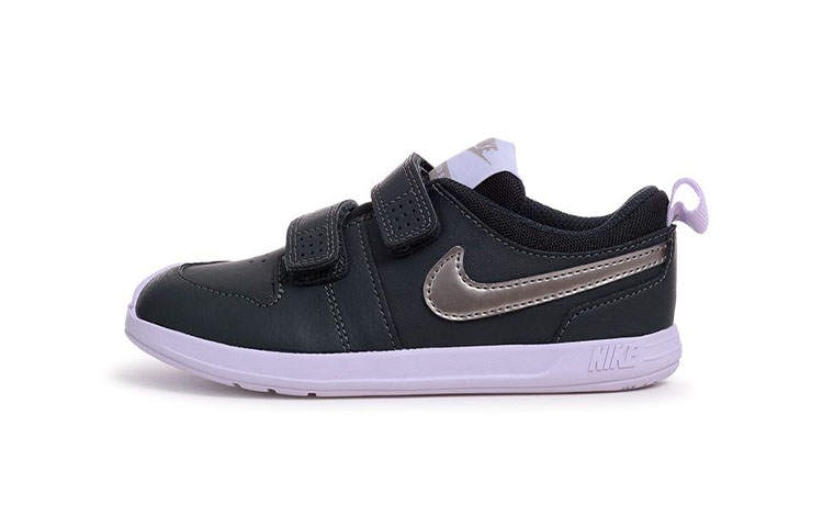 Nike Nike Pico 5 Infantil Slip Resistant Cushioning Abrasion Resistant Low top Toddler Shoes Black Gold Infant And Toddler