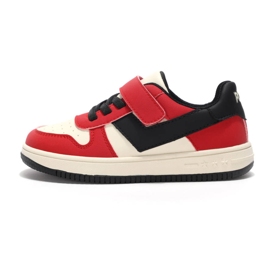 Pony CITY WINGS Comfortable And Breathable Low top Kids' Skateboarding Shoes Black Red Kids'