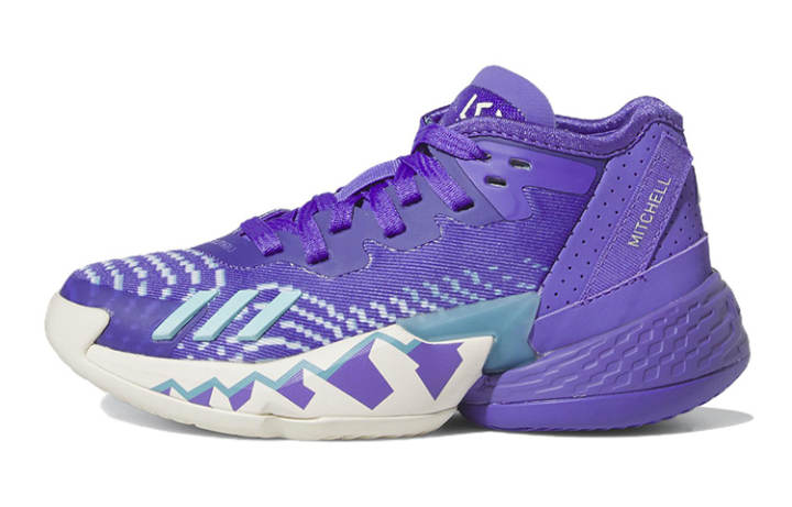 Adidas adidas D.O.N. Issue #4 Little Kid 'Throwback Utah Jazz'