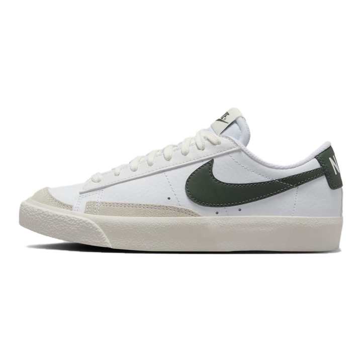 Nike Nike Blazer Low '77 Low top Skateboard Shoes White Green Unisex