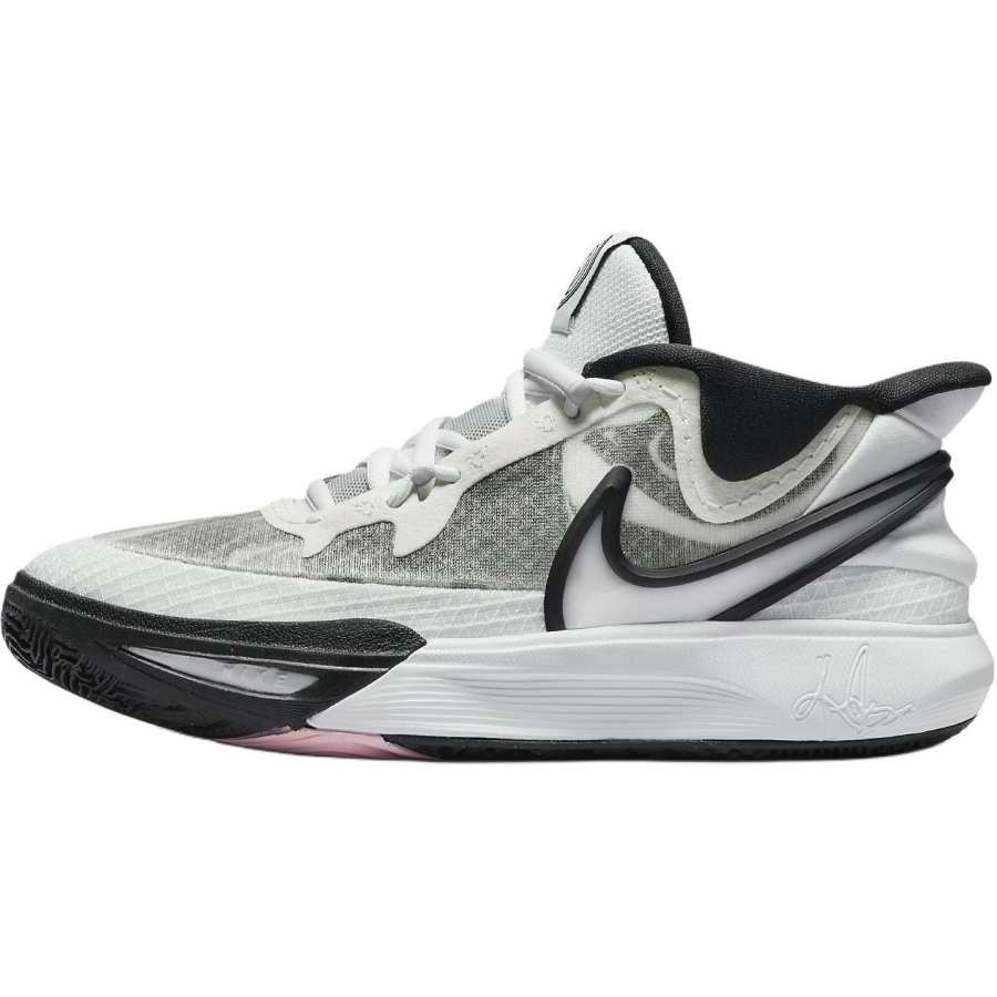 Nike Nike Kyrie 8 Mid top Basketball Shoes White Black Unisex