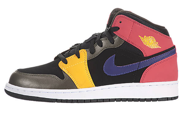 Jordan Jordan 1 Mid GS Multi-Color