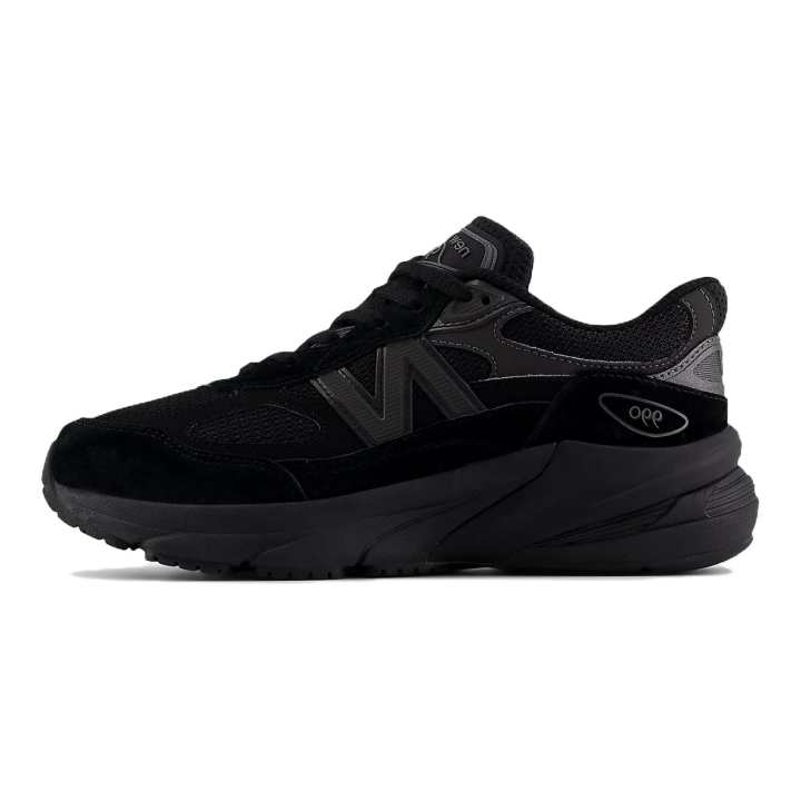 New Balance New Balance NB 990 V6 Abrasion Resistant Support Abrasion Resistant Support Low top Kids' Running Shoes Black Teenagers