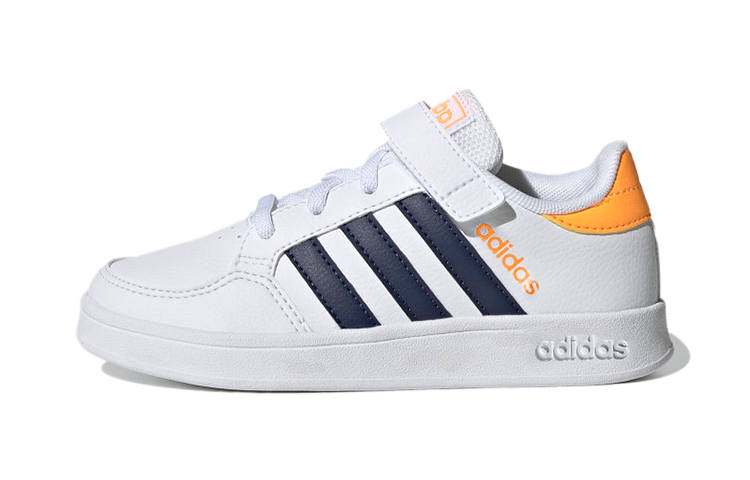 Adidas Neo Adidas Breaknet EL Little Kid 'White Dark Blue'