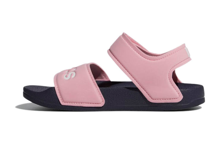 Adidas Adidas Adilette Synthetic Leather Children's Sandals Pink Kids'