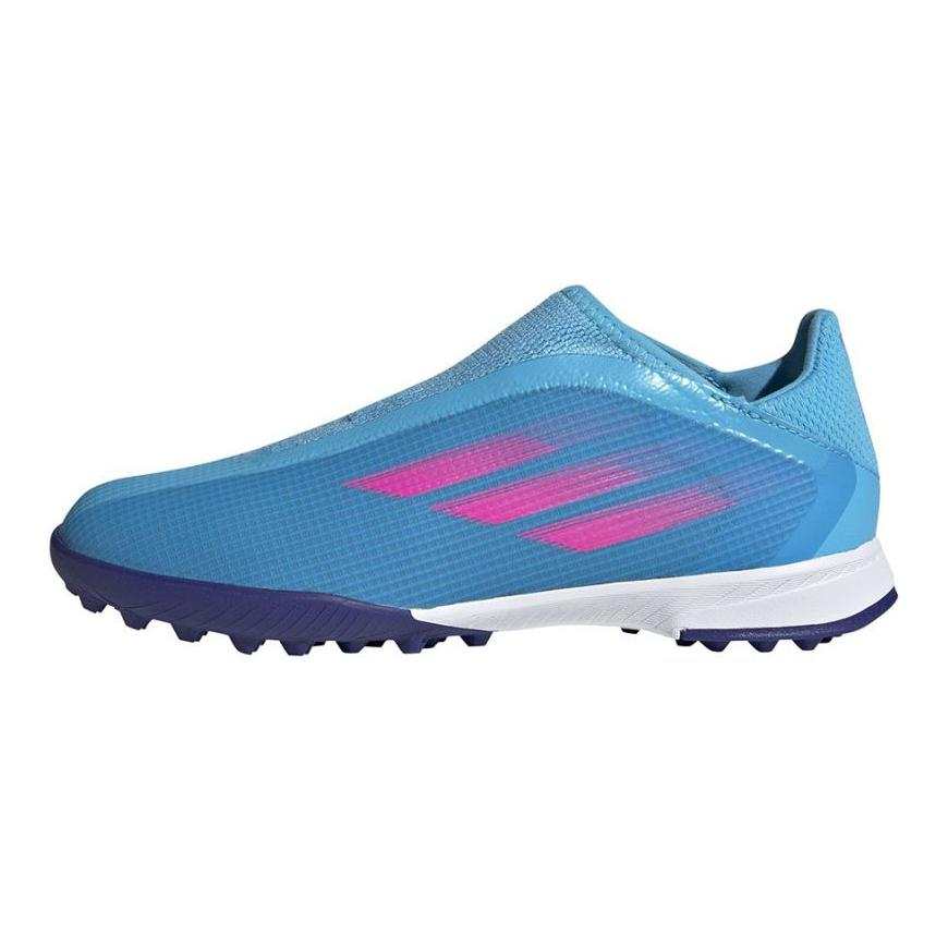 Adidas Adidas X Speedflow.3 Slip Resistant Abrasion Resistant Low top Kids' Soccer Shoes Blue Kids'