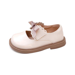 TIANYING Microfiber Leather Slip Resistant, Abrasion Resistant, Breathable Low top Kids' Leather Shoes Kids'
