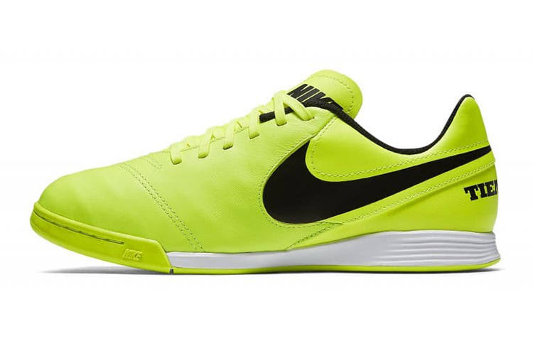 Nike Nike Tiempo Legend 6 JR Slip Resistant Cushioning Abrasion Resistant Low top Kids' Soccer Shoes Green Black Kids'
