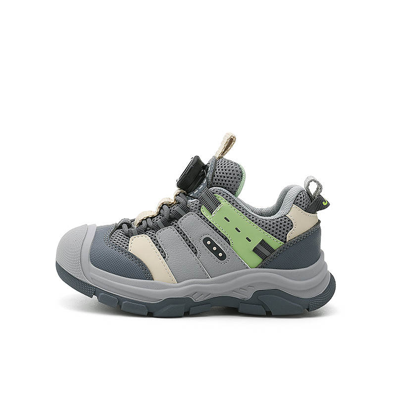 Jeep Abrasion Resistant Breathable Abrasion Resistant Breathable Low top Kids Lifestyle Shoes Stone Gray Kids'