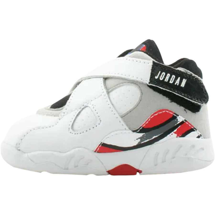 Jordan Jordan Air Jordan 8 Leather High top Toddler Shoes White Infant And Toddler