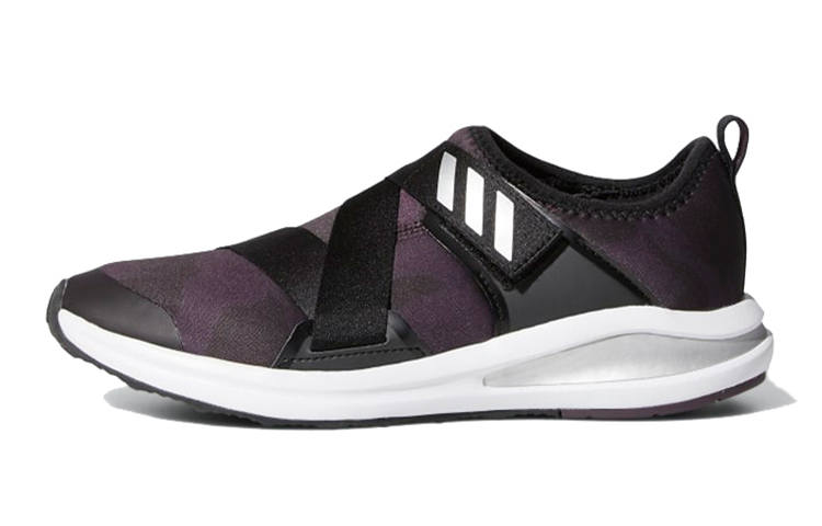 Adidas Adidas Fortarun 2020 Mesh Breathable Low top Kids' Running Shoes Purple Black Kids'