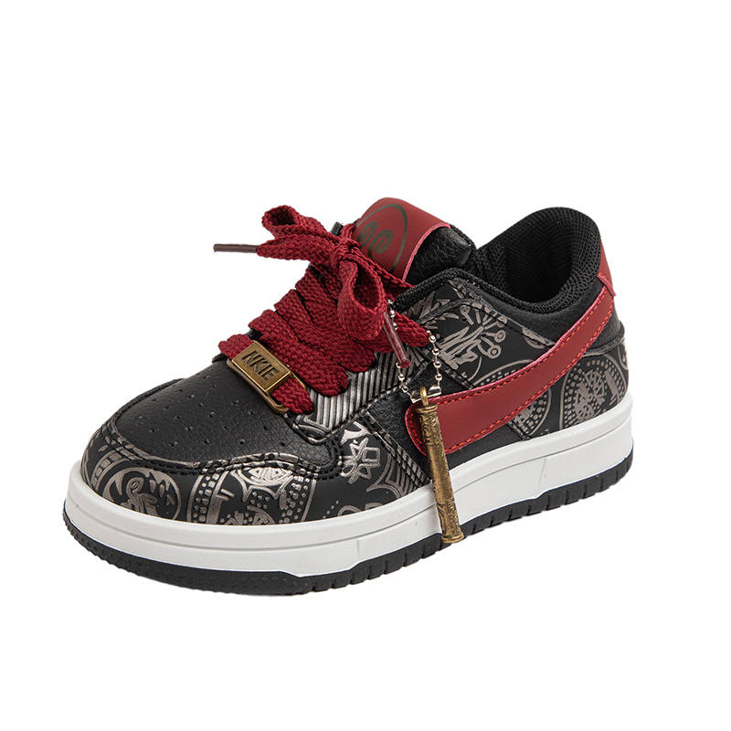CAMKIDS Slip Resistant Anti Kick Waterproof Slip Resistant, Anti Kick, Waterproof Low top Kids' Skateboarding Shoes