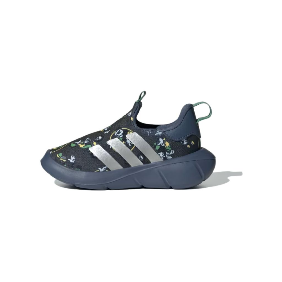 Adidas Disney x Adidas Monofit Low top Toddler Shoes Blue Silver Infant And Toddler