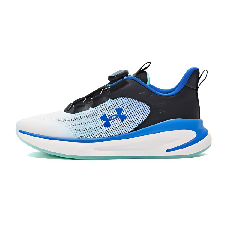 Under Armour Low top Kids' Running Shoes Black Blue Kids'
