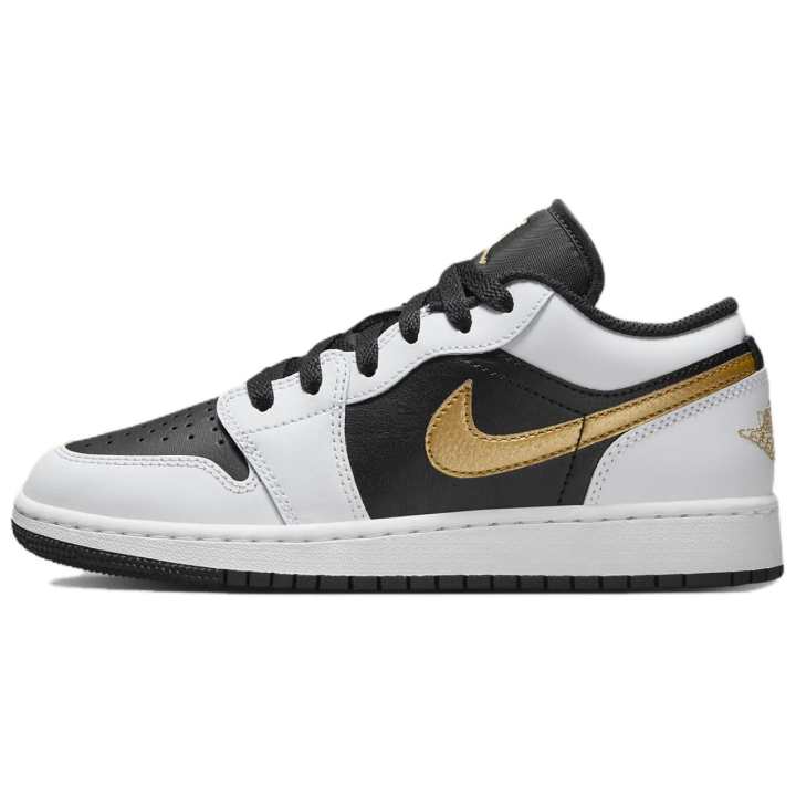 Jordan Air Jordan 1 Low Gold Swoosh GS