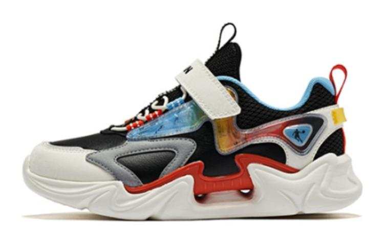 QIAODAN Low top Casual Shoes Black Orange Teenagers