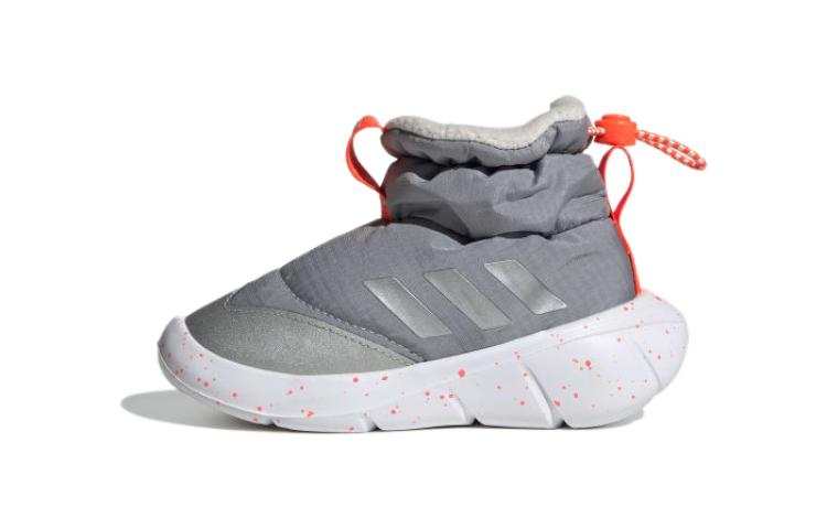 Adidas Adidas Monofit Fleece Lined Comfortable Cushioning, Wear Resistant Low top Toddler Shoes Gray Infant And Toddler