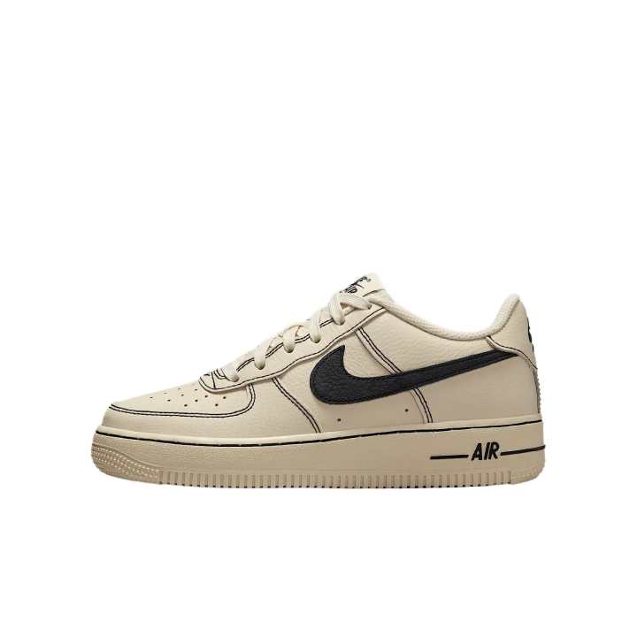 Nike Nike Air Force 1 Lv8 Leather Low top Skateboard Shoes Light Khaki Unisex