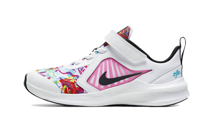 Nike Nike Downshifter 10 Fable White Fire Pink PS