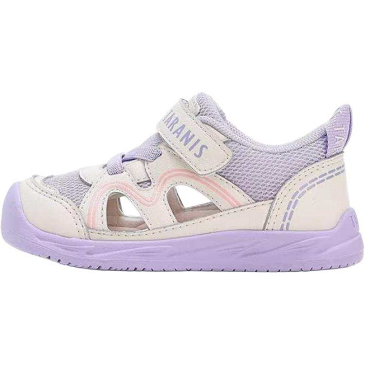 TARANIS Slip Resistant And Breathable Slip Resistant And Breathable Low top Toddler Shoes Purple Infant And Toddler